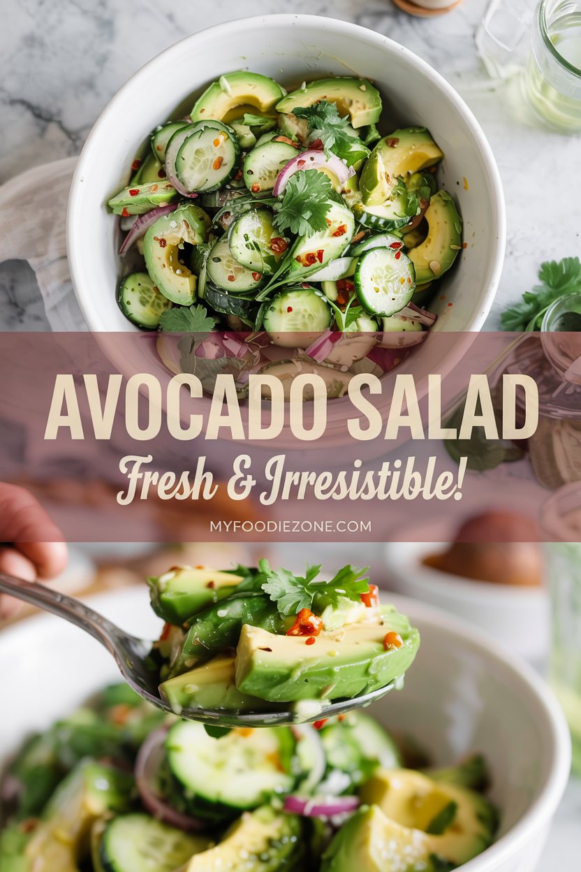 The Best Avocado Salad