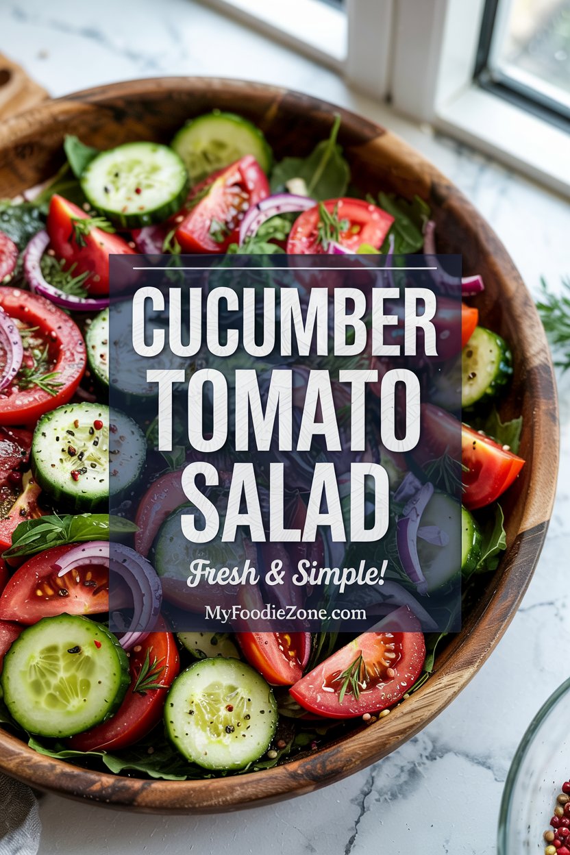 Cucumber Tomato Salad