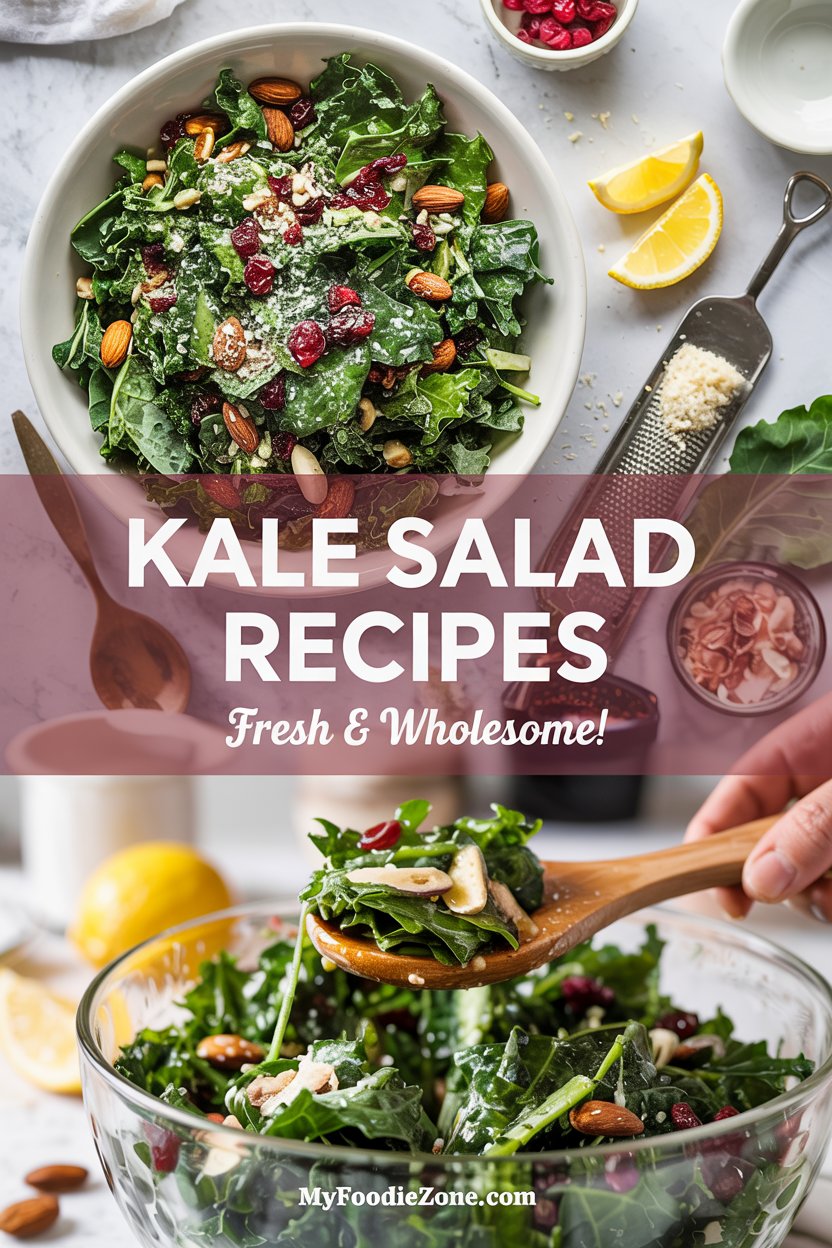 Easy Kale Salad with Lemon and Parmesan
