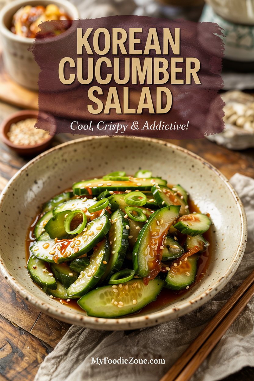 Korean Cucumber Salad (Oi Muchim)