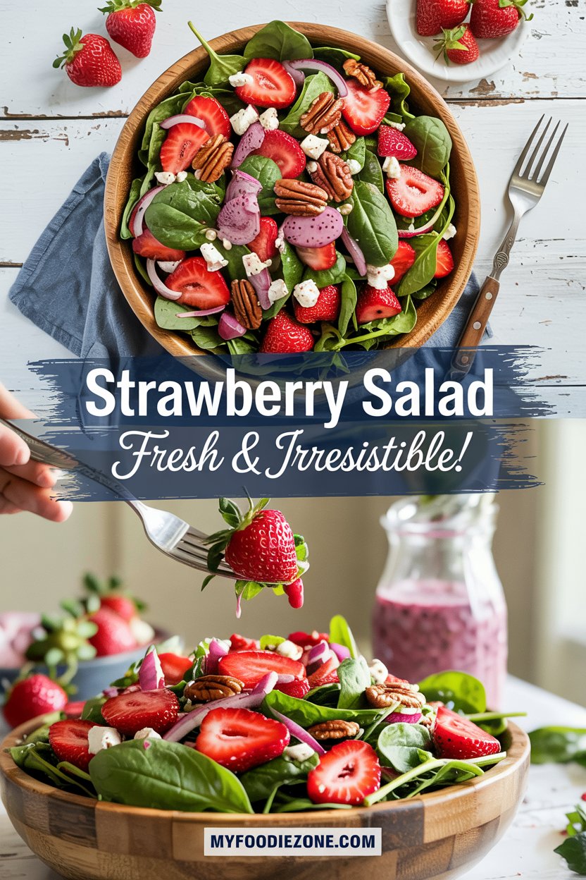 Strawberry Salad with Poppy Seed Dressing