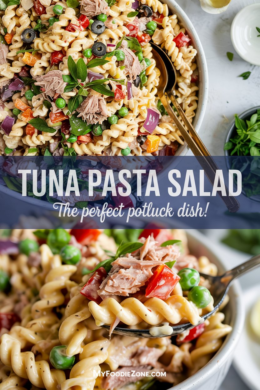 The Best Tuna Pasta Salad